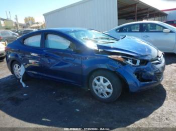  Salvage Hyundai ELANTRA