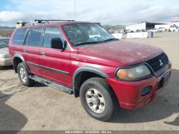  Salvage Mitsubishi Montero Sport