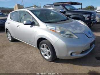  Salvage Nissan LEAF