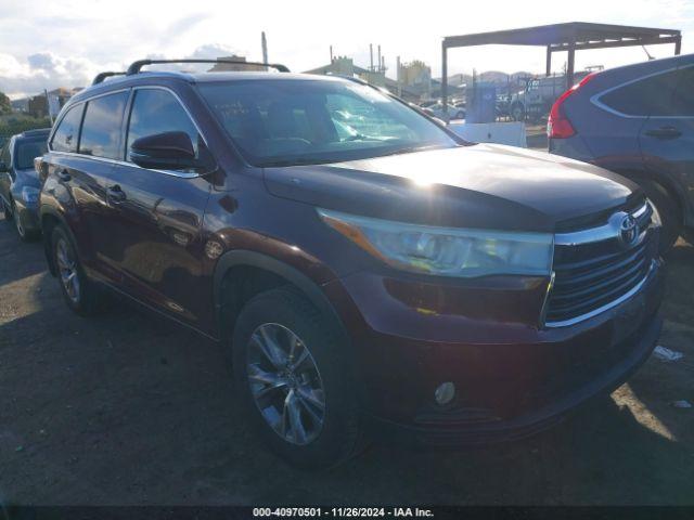  Salvage Toyota Highlander