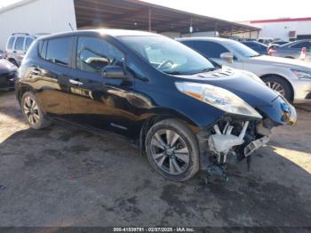  Salvage Nissan LEAF