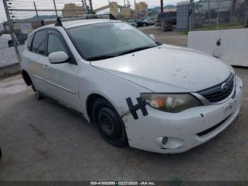  Salvage Subaru Impreza