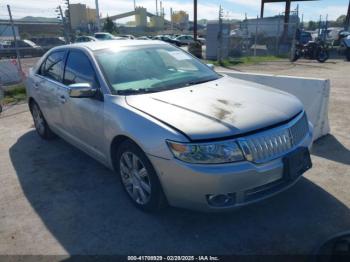  Salvage Lincoln MKZ