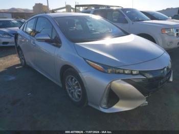  Salvage Toyota Prius Prime