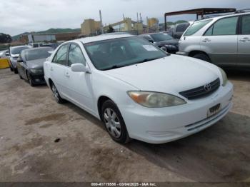  Salvage Toyota Camry