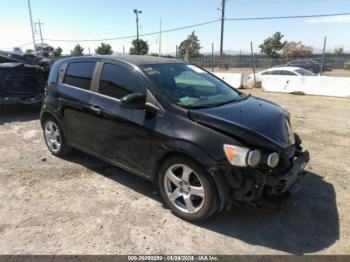  Salvage Chevrolet Sonic