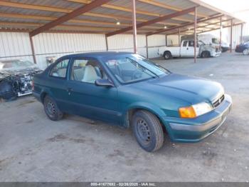  Salvage Toyota Tercel