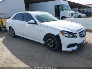  Salvage Mercedes-Benz E-Class