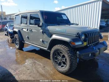  Salvage Jeep Wrangler