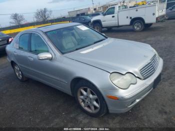  Salvage Mercedes-Benz C-Class