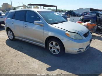  Salvage Toyota Matrix