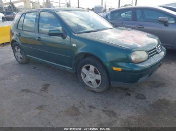  Salvage Volkswagen Golf