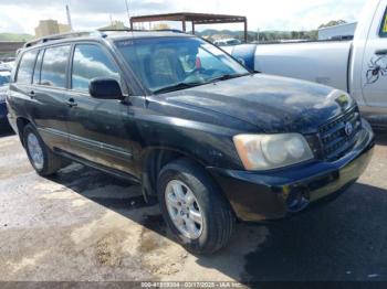  Salvage Toyota Highlander