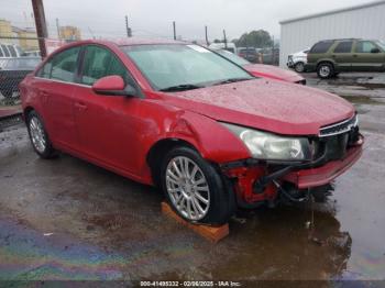  Salvage Chevrolet Cruze