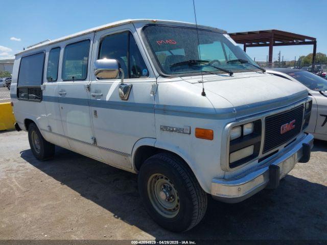  Salvage GMC Rally Wagon   Van
