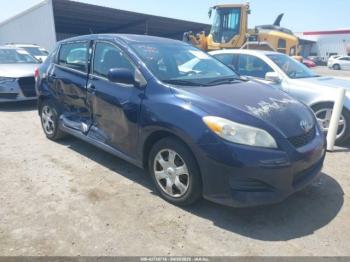  Salvage Toyota Matrix