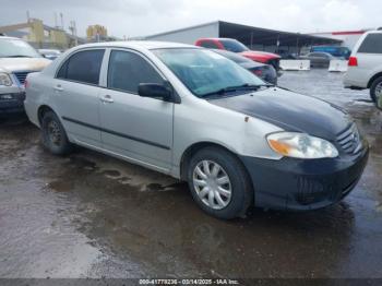  Salvage Toyota Corolla