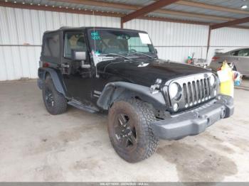  Salvage Jeep Wrangler