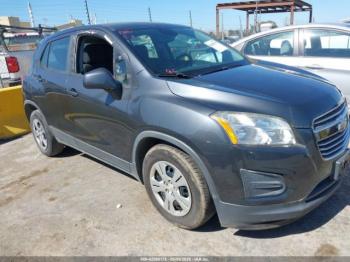  Salvage Chevrolet Trax