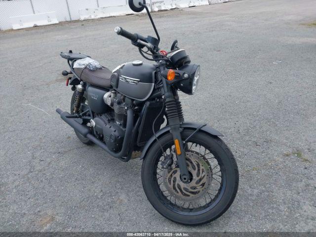  Salvage Triumph Motorcycle Bonneville