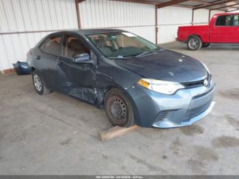  Salvage Toyota Corolla