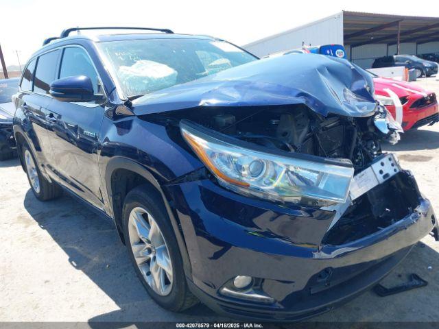  Salvage Toyota Highlander