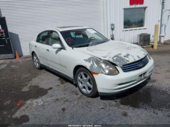  Salvage INFINITI G35