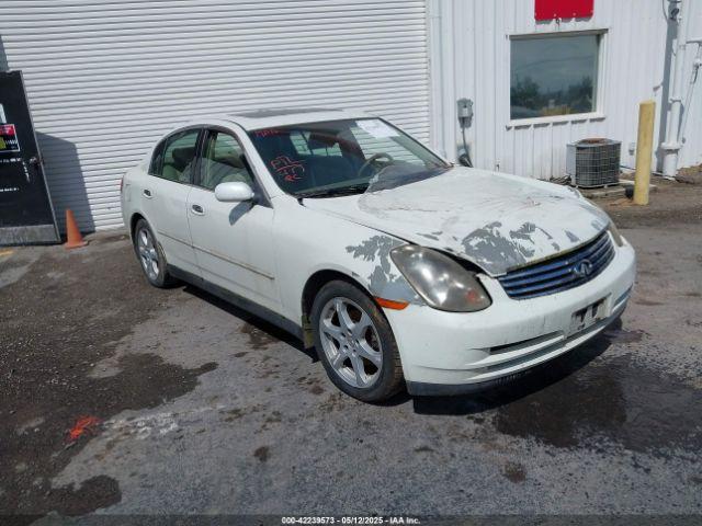  Salvage INFINITI G35