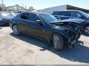  Salvage INFINITI G37