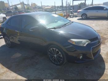  Salvage Toyota Corolla