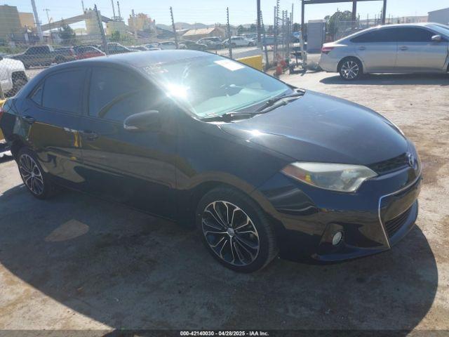  Salvage Toyota Corolla