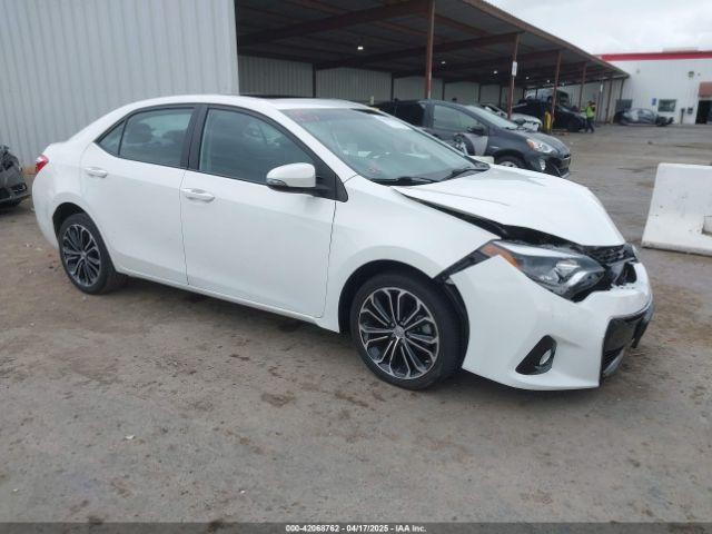  Salvage Toyota Corolla