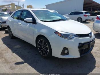  Salvage Toyota Corolla