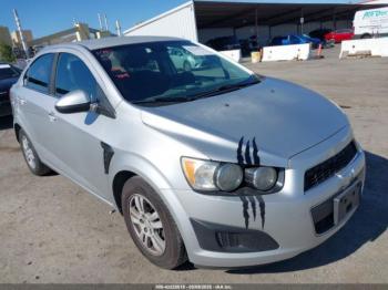  Salvage Chevrolet Sonic