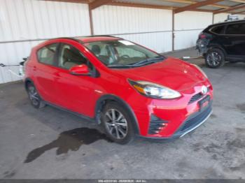  Salvage Toyota Prius c