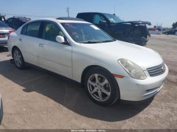  Salvage INFINITI G35