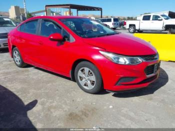  Salvage Chevrolet Cruze