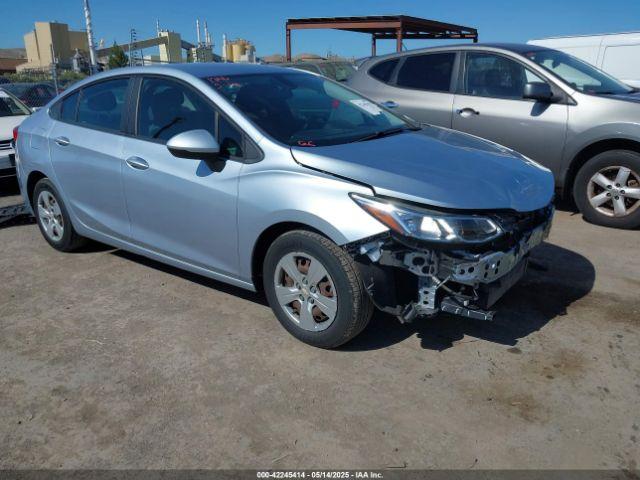  Salvage Chevrolet Cruze