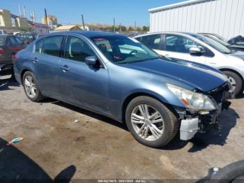  Salvage INFINITI G37