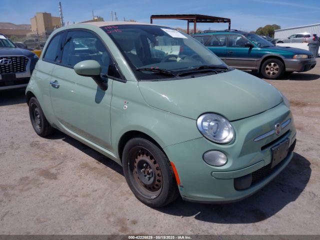  Salvage FIAT 500c