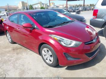  Salvage Hyundai ELANTRA