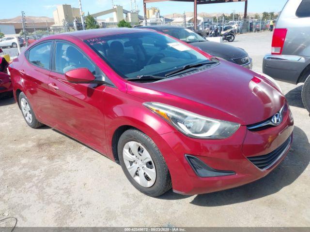  Salvage Hyundai ELANTRA
