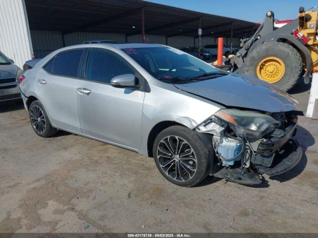  Salvage Toyota Corolla