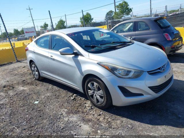  Salvage Hyundai ELANTRA