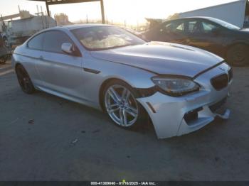  Salvage BMW 6 Series