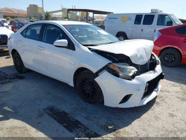  Salvage Toyota Corolla