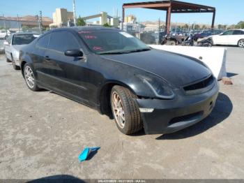  Salvage INFINITI G35