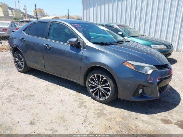  Salvage Toyota Corolla