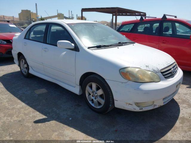  Salvage Toyota Corolla