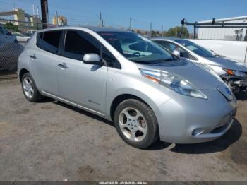  Salvage Nissan LEAF